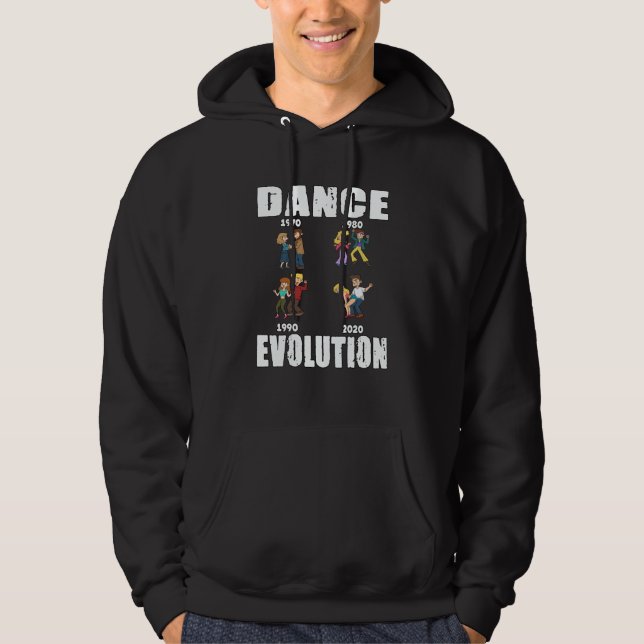 Dance Evolution for a Dancer Hoodie (Front)