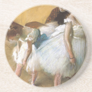 Dance Examination by Edgar Degas, Vintage Ballet Coaster