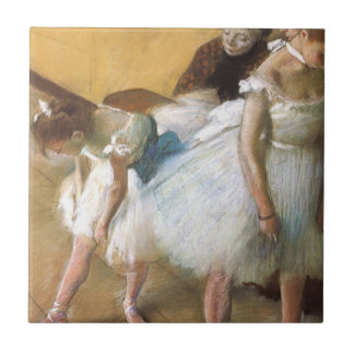 Dance Examination by Edgar Degas, Vintage Ballet Tile