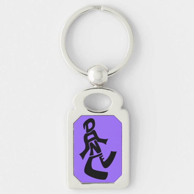Dance Figure Keychain (Front)