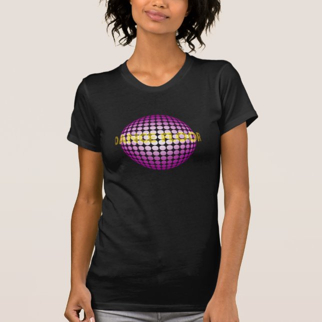 Dance Floor - Black T-Shirt (Front)