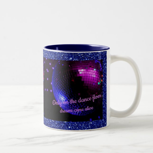 Dance Floor Disco Ball Mug (Right)