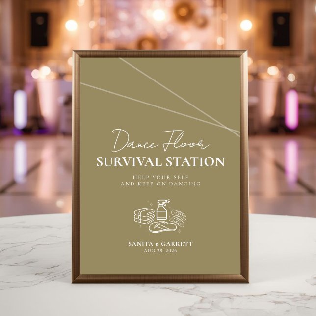 Dance Floor Survival Station Sign (Creator Uploaded)