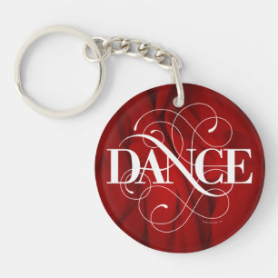 Dance Flourish Key Ring