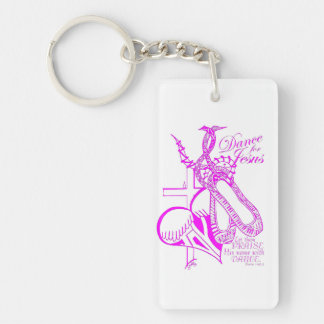 Dance for Jesus Keychain