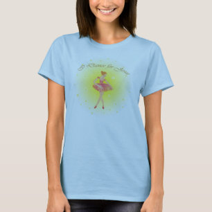 Dance for Jesus Women's baby rib t-shirt