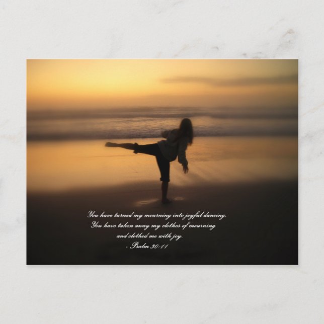 Dance for Joy Postcard (Front)