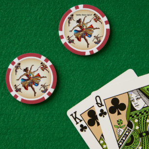 "Dance Fused with Emotion" Poker Chips