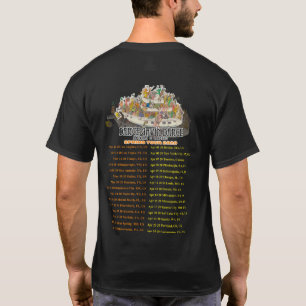 DANCE GAVIN DANCE ANIMALS AS LEADERS - SPRING TOUR T-Shirt