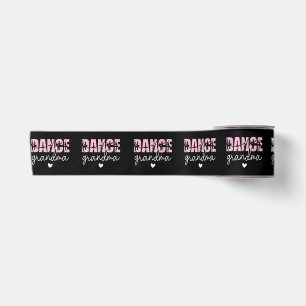 Dance Grandma of A Dancer Grandmother, Happy Mothe Satin Ribbon