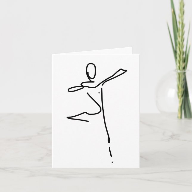 Dance Greeting / Birthday card (Front)