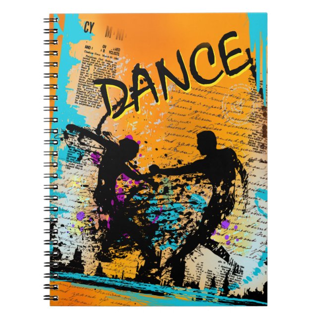 Dance Grunge - Choreographer, Dancer, Instructor Notebook (Front)
