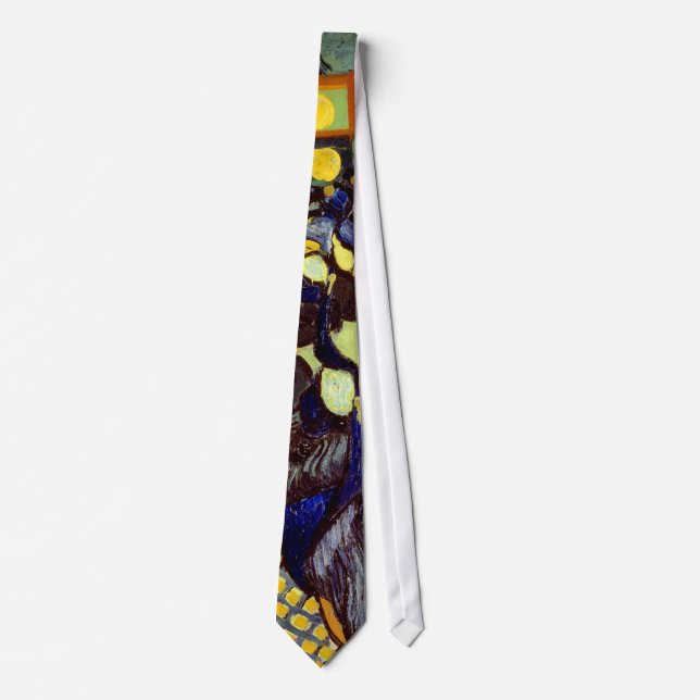 Dance Hall in Arles Van Gogh Fine Art Tie (Front)
