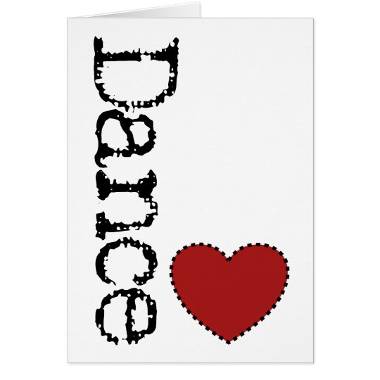 Dance Heart Greeting Card