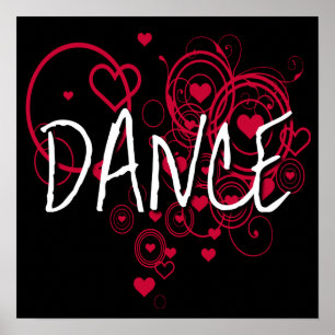 Dance Hearts Poster