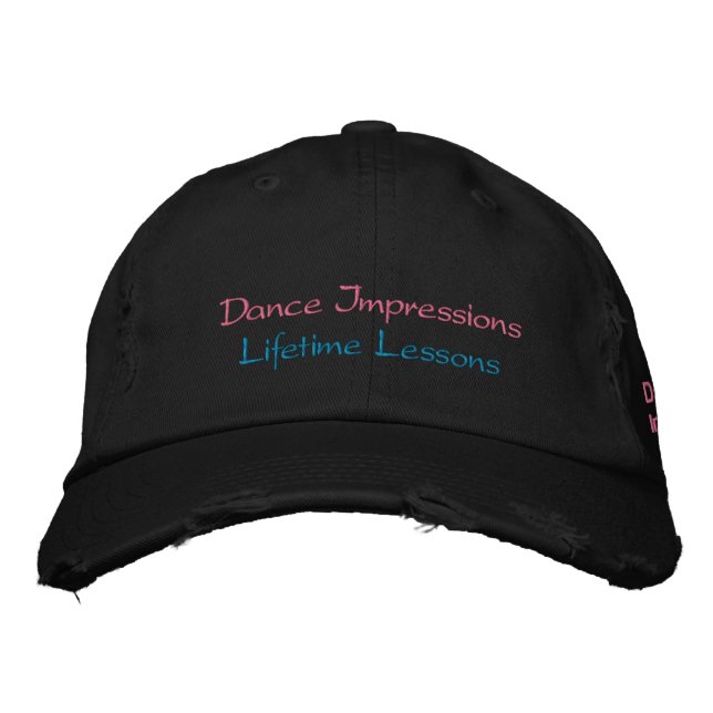 Dance Impressions Dance Mum Embroidered Hat (Front)