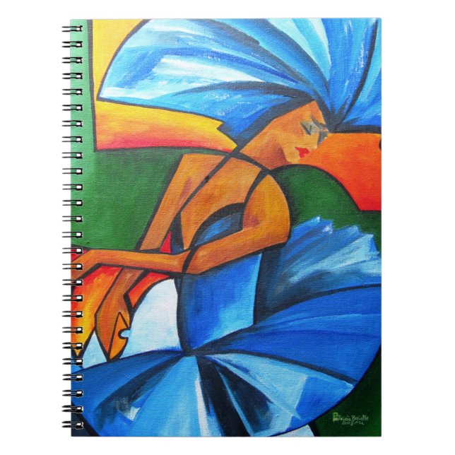 Dance in blue 2008 notebook (Front)