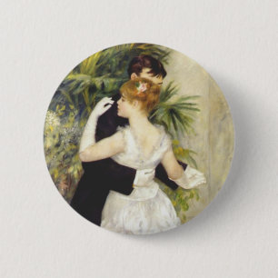 Dance in the City by Renoir 6 Cm Round Badge