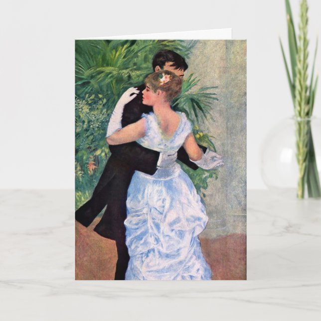“Dance in the City” Wedding Card (Front)