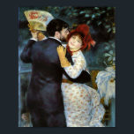 Dance in the country by Pierre-Auguste Renoir Poster<br><div class="desc">Dance in the country by Pierre-Auguste Renoir</div>