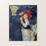 Dance in the Country Renoir Fine Art Jigsaw Puzzle<br><div class="desc">Dance in the Country is a charming portrait painted by French Impressionism painter,  Pierre Auguste Renoir,  in 1883. The originals are life size paintings with the same people in each painting in different scenic locations.</div>