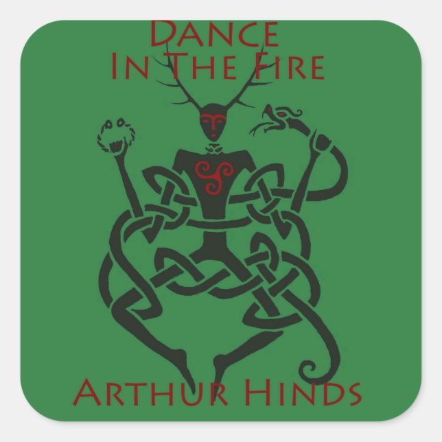 Dance in the Fire Sticker (Front)