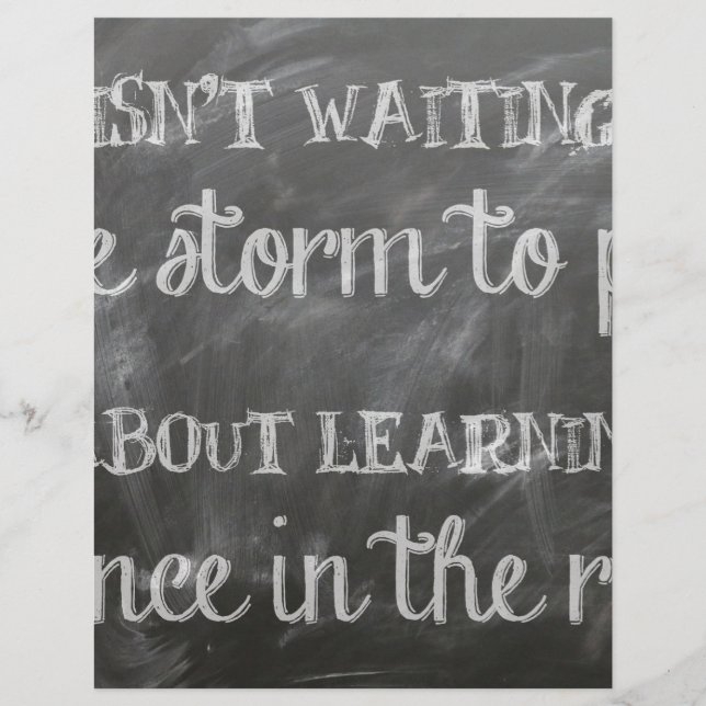 dance in the rain (Front)