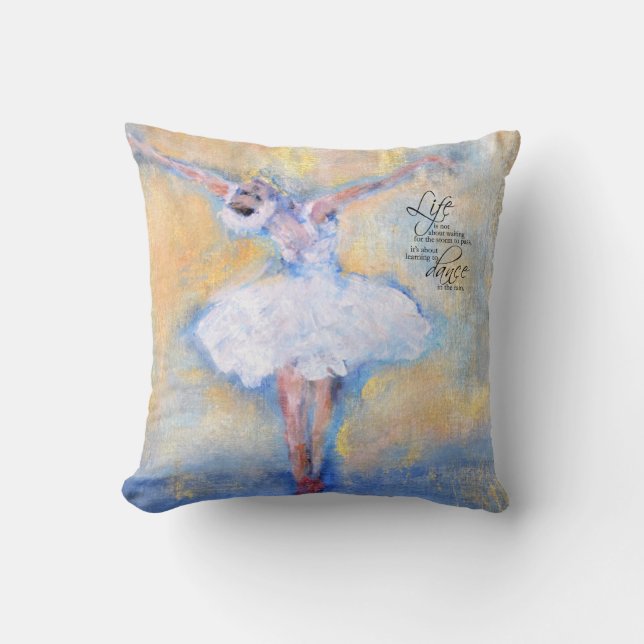 Dance in the rain cushion (Front)