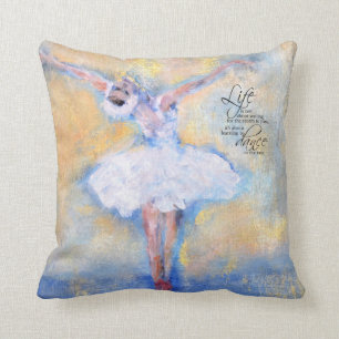 Dance in the rain cushion