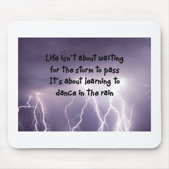 , Dance in the rain Mouse Mat (Front)