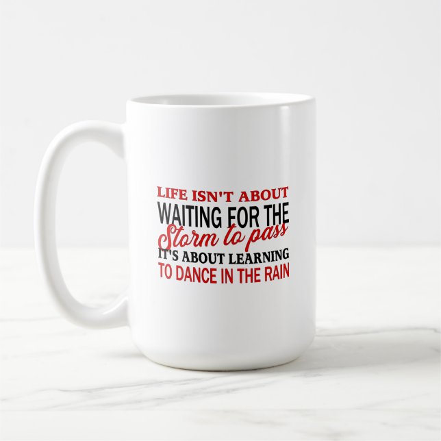 Dance In The Rain Mug (Left)