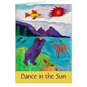 Dance in the Sun Card