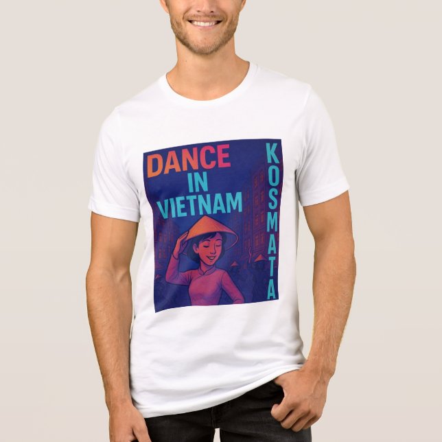 Dance in Vietnam - T-Shirt Herren Tri-Blend Shirt (Front)