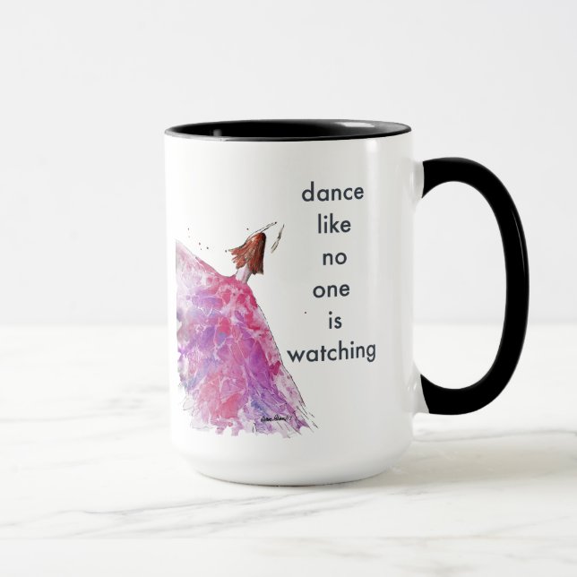 Dance, Inspirational Art Coffee Mug (Right)