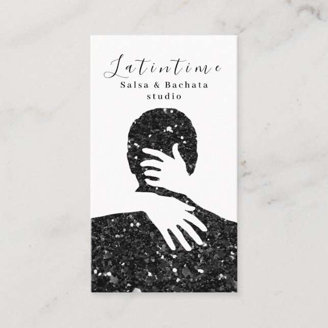 Dance Instructor Ballroom Salsa Business Card (Front)