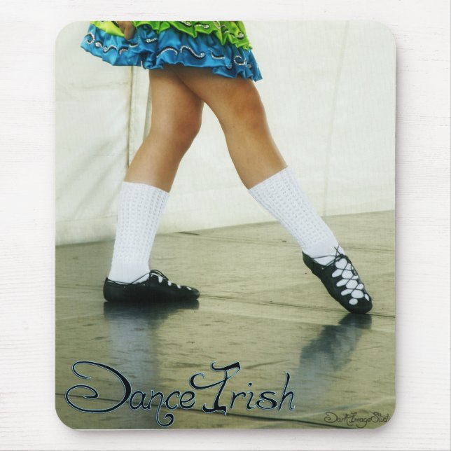 Dance Irish Blue Mousepad (Front)