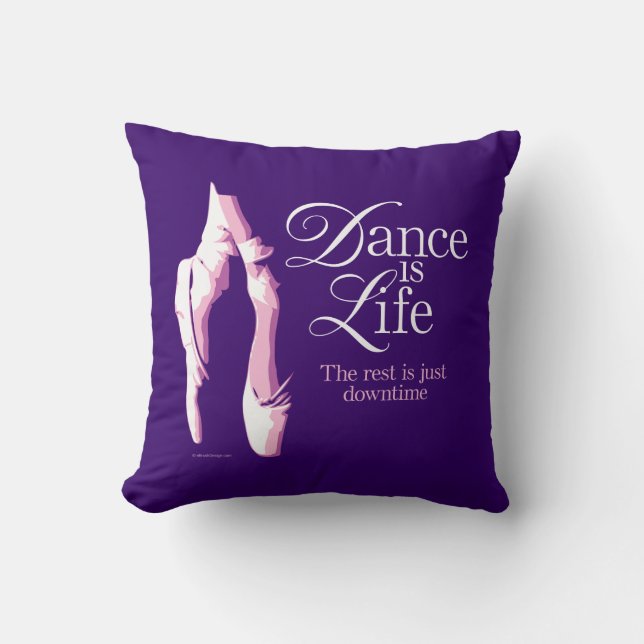 Dance Is Life Cushion (Front)