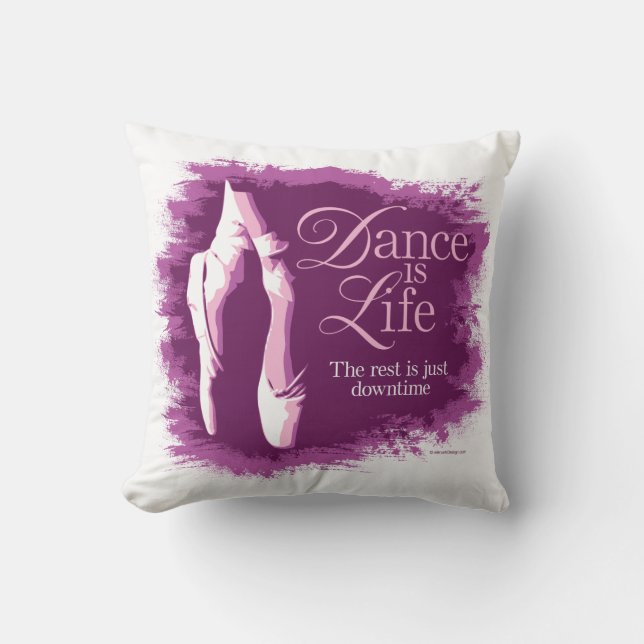 Dance Is Life Cushion (Front)