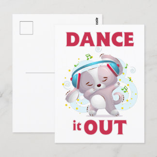 Dance It Out  Postcard