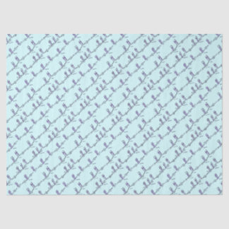 Dance Lessons Tissue Paper (Blue)