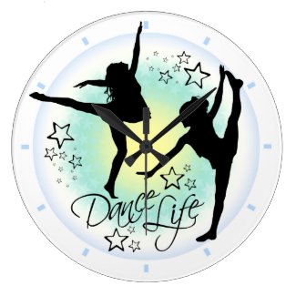 Dance Life Dancing Clock
