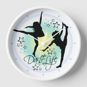 Dance Life Dancing Clock