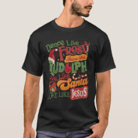 Dance Like Frosty Shine Rudolph Give Santa Love Li