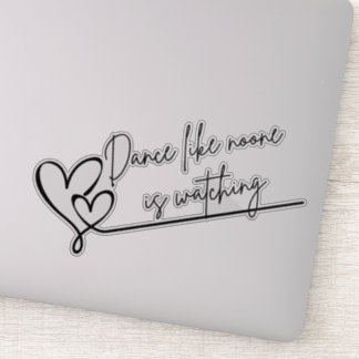 Dance Like Noone is watching hearts