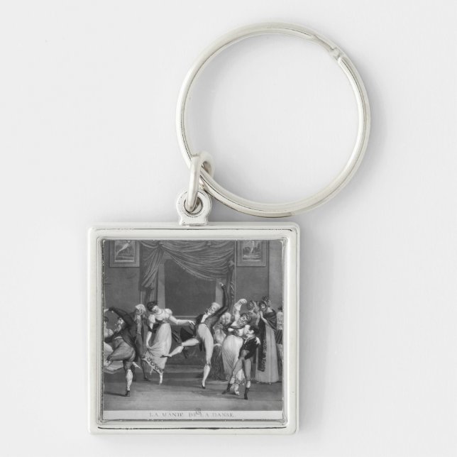 Dance mania, 1809 key ring (Front)
