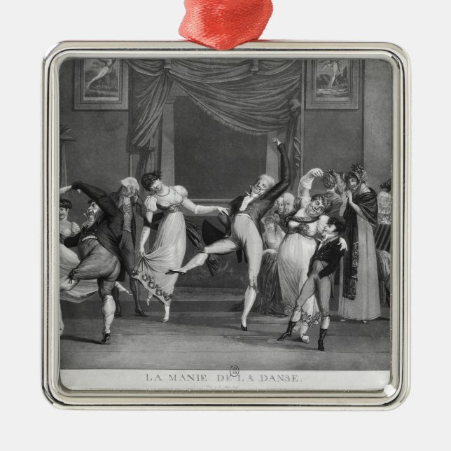 Dance mania, 1809 metal tree decoration (Front)