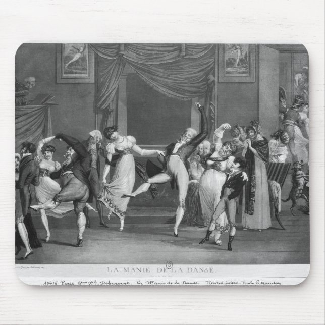 Dance mania, 1809 mouse mat (Front)