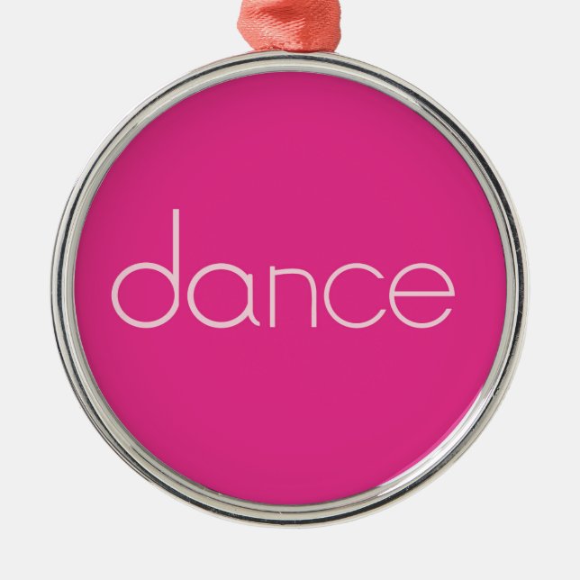 Dance Metal Tree Decoration (Front)