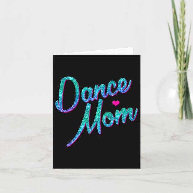 Dance Mimi Leopard Funny Dancing Mimi Mother's Day Card (Front)