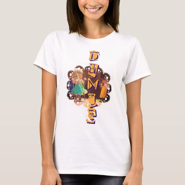 Dance Modern Traditional Morris Dancing T-Shirt (Front)